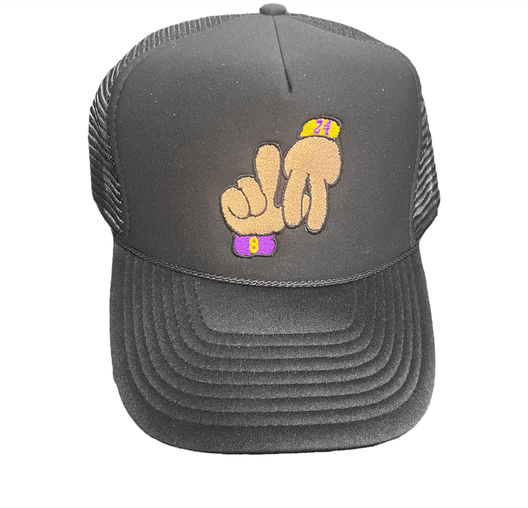 Black LA Muppet Trucker