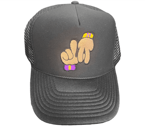 Black LA Muppet Trucker