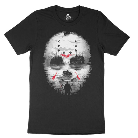Jason voorhees Lake Mask Tshirt - MaximumGraphics